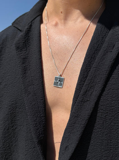 Kofic Allah Necklace in Sterling Silver 925s