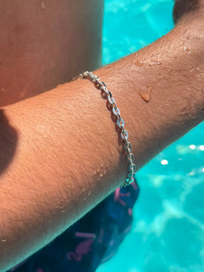 Axiom Bracelet Sterling Silver 925s-20cm