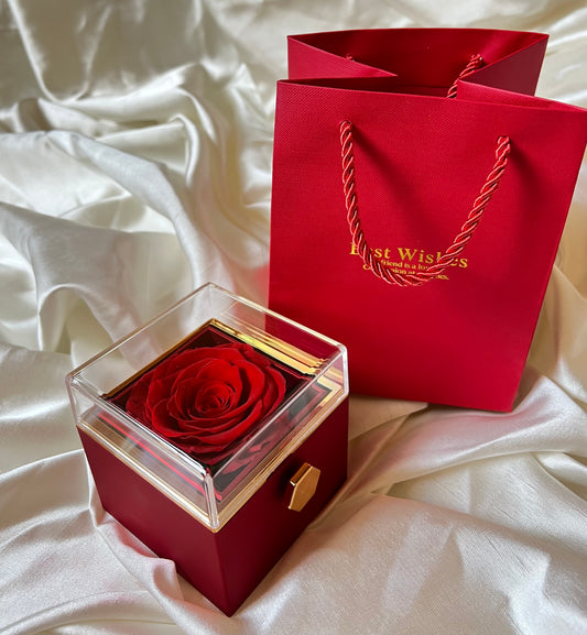 Red (Natural Flower) Box❤️‍🔥🌹