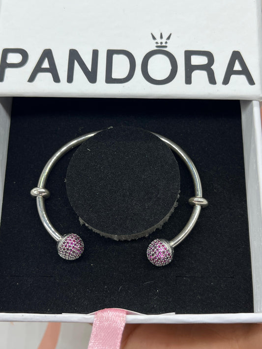 For Kids- Moments Open Pavé Bangle blue & Purple