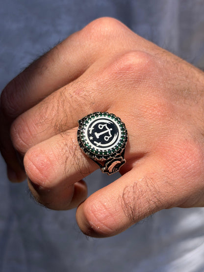 Scale Justice Ring -for Men's Sterling Silver 925s