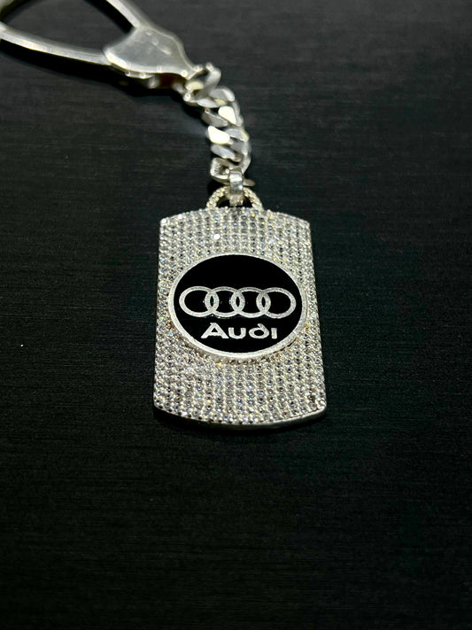 Audi Key Chain -Sterling Silver 925s