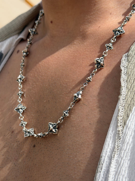 Rpika Solid Chain For Men Sterling Silver925 -62cm