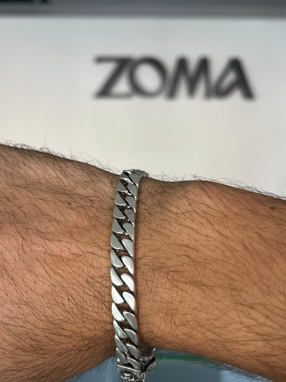 Snake Lock -Grommet Bracelet for Men's Sterling Silver 925s-20cm