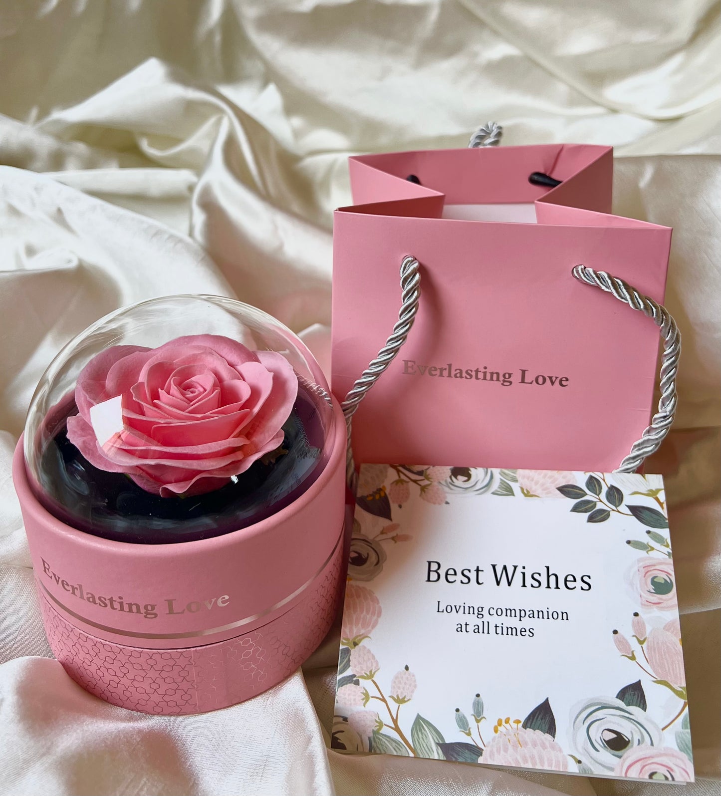 (Natural Flower) pink box 💖💕🌹
