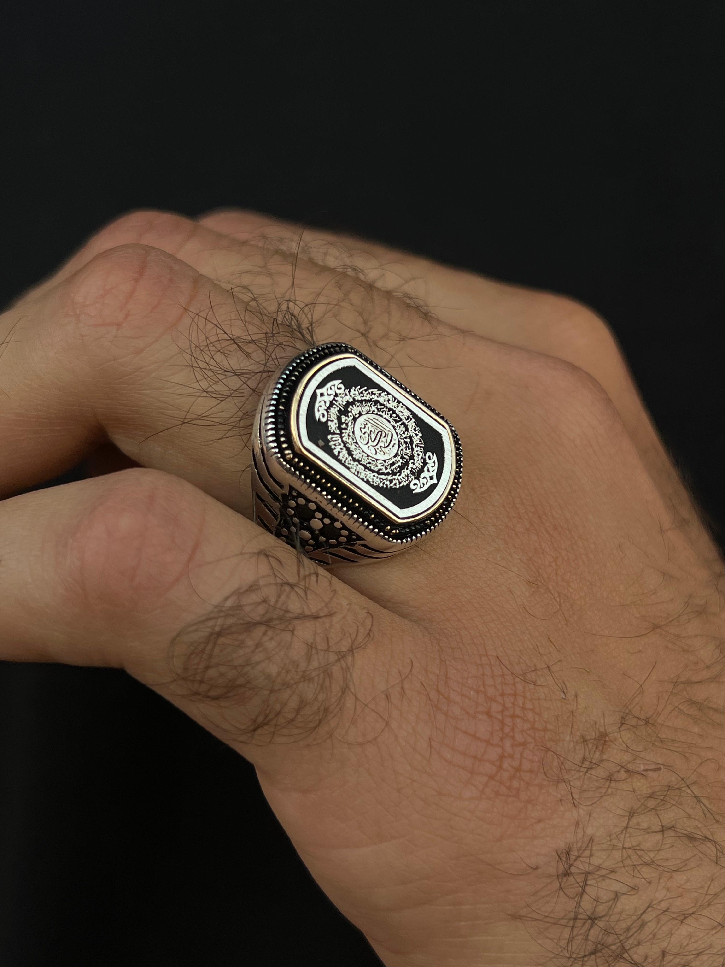 Islamic Ring in Sterling Silver 925s – zoma silver
