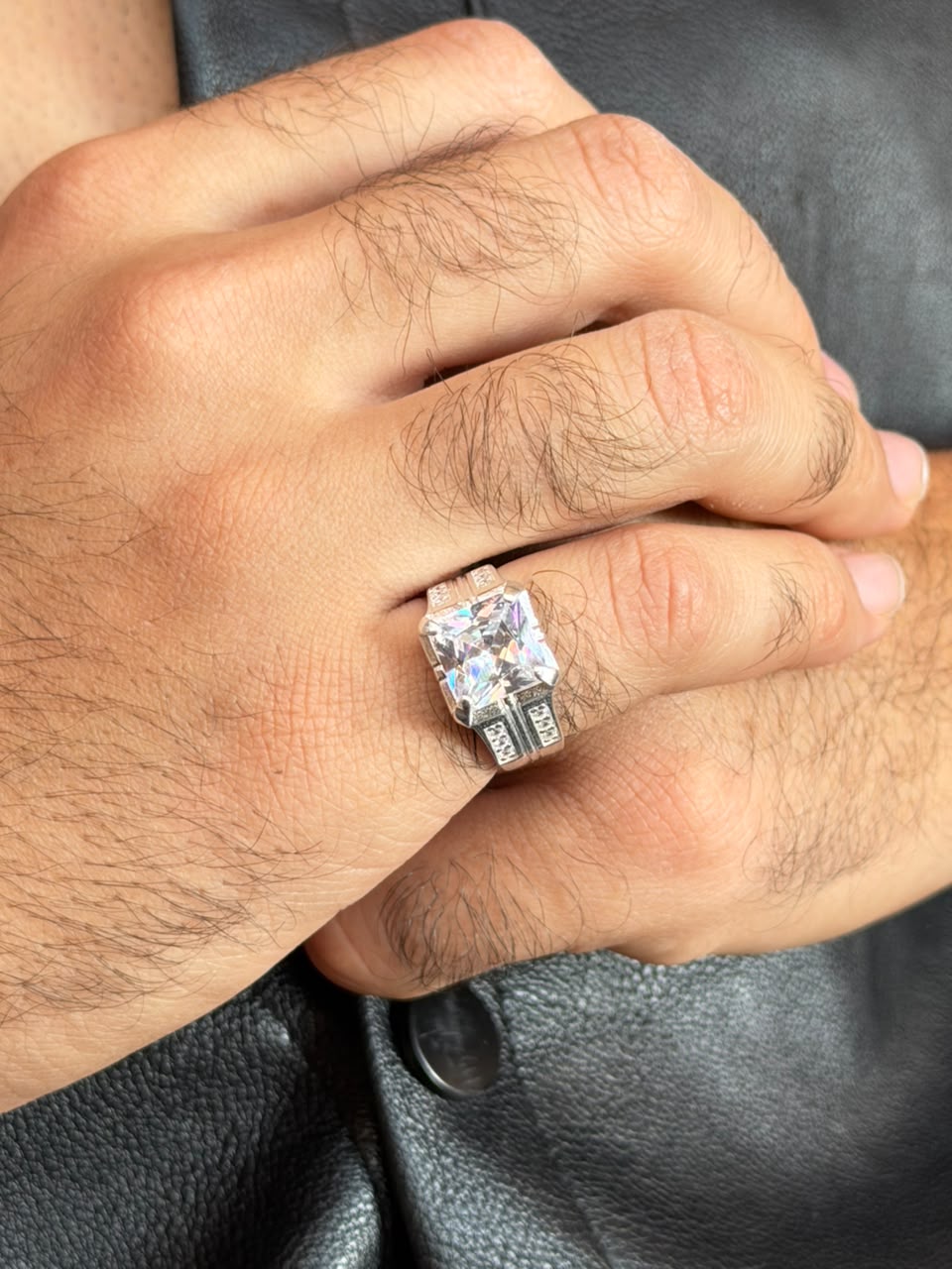 Crowncut Ring -Sterling Silver 925s
