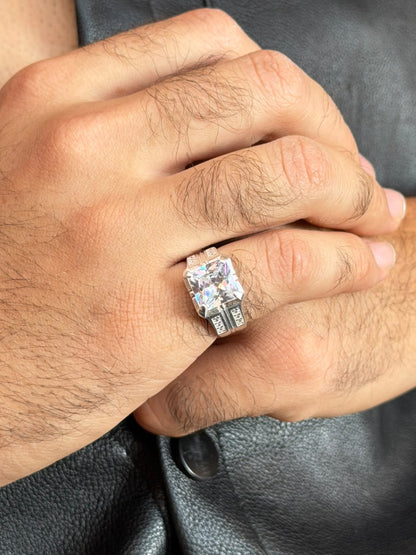 Crowncut Ring -Sterling Silver 925s