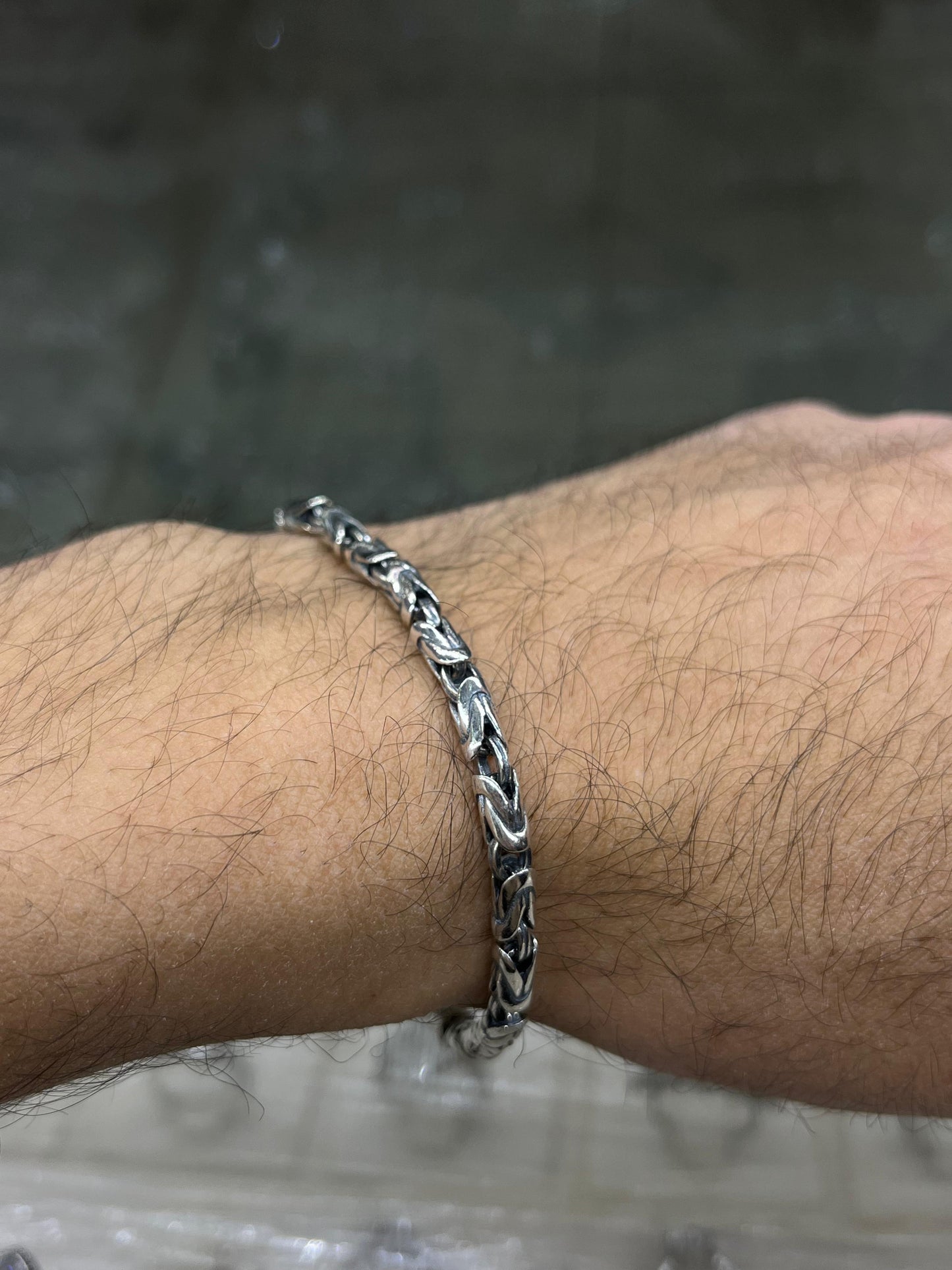Zodiac King Bracelet for Men's Sterling Silver 925s