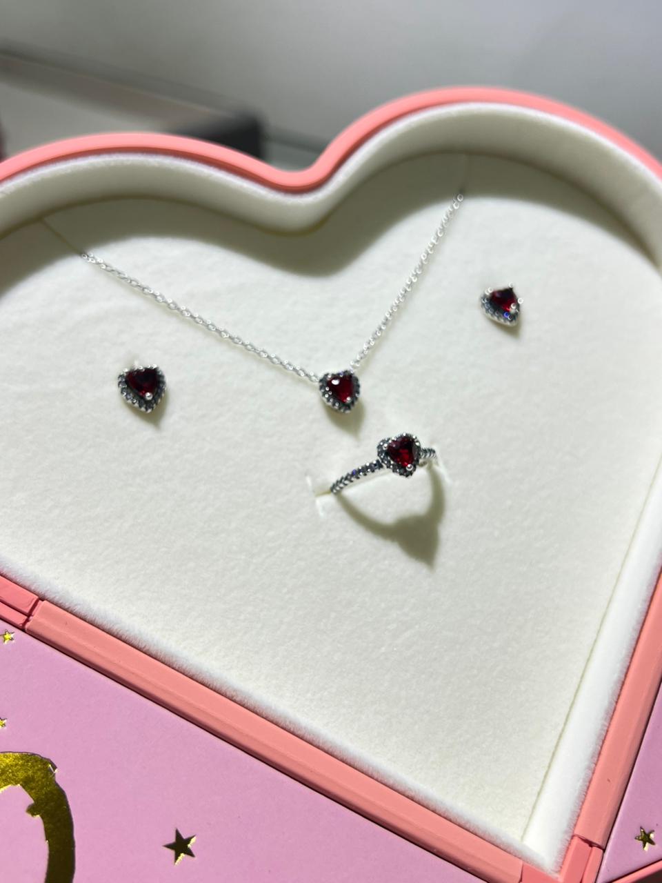 Pink Lovely Heart Valentine’s Box