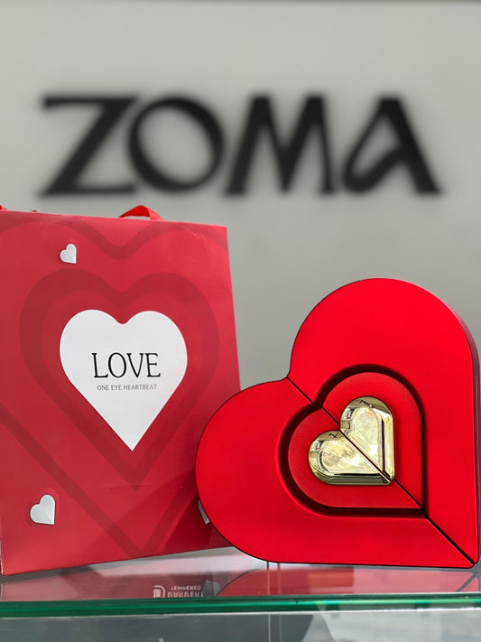 Red Lovely Heart Valentine’s Box