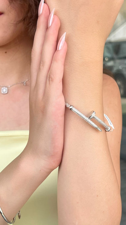 Cartier Bracelet S925 -Pure Italian Sterling Silver