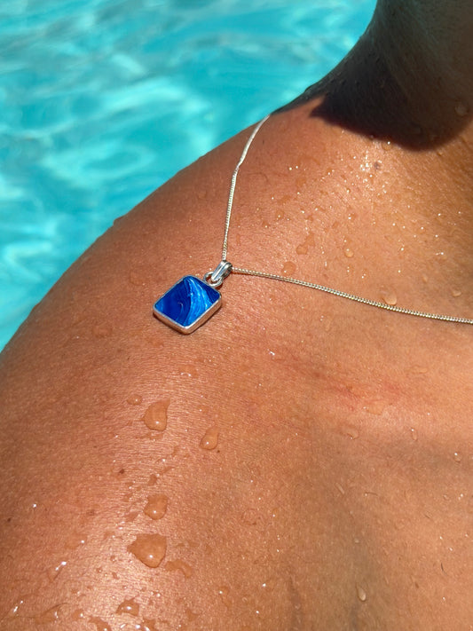 Ocean inspired Necklace for Men's Sterling Silver 925s