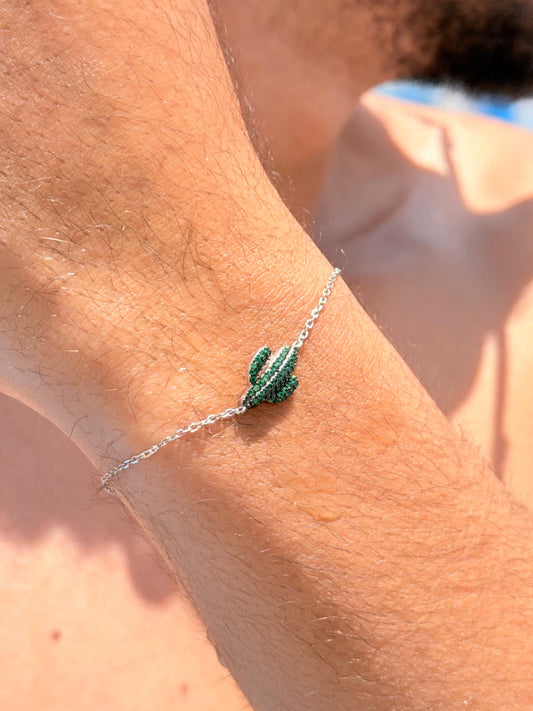 Cactus Bracelet Sterling Silver 925s