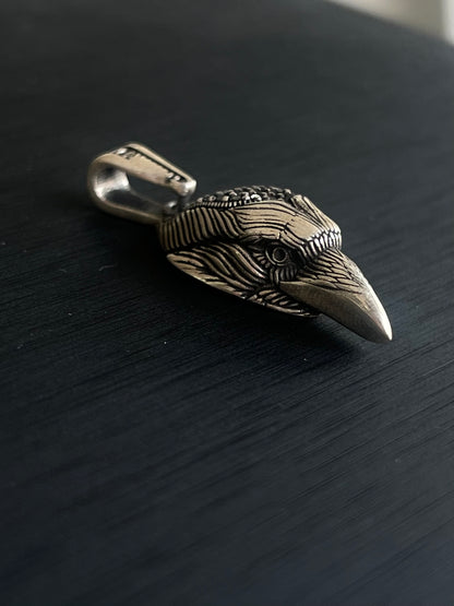 Majestic Eagle Head Pendant – S925 Silver