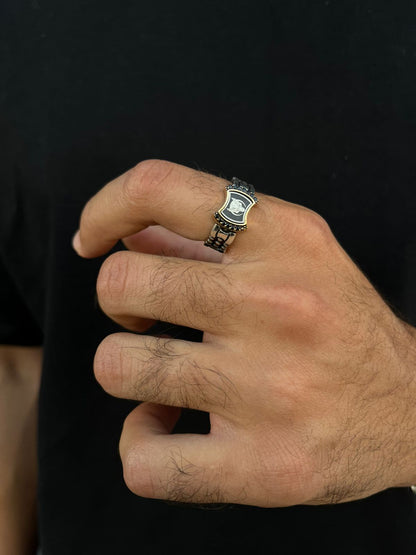 Knight’s Honor Ring -for Men's Sterling Silver 925s