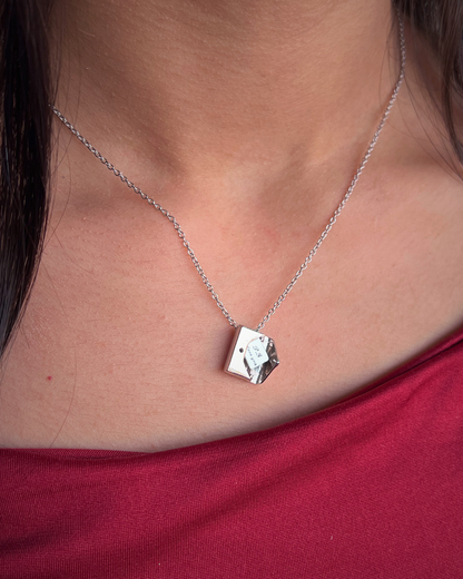 Envelope necklace- pure silverS925