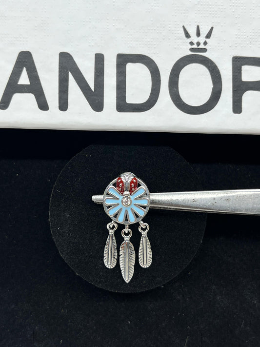 Murano dreamcatcher pandora charm