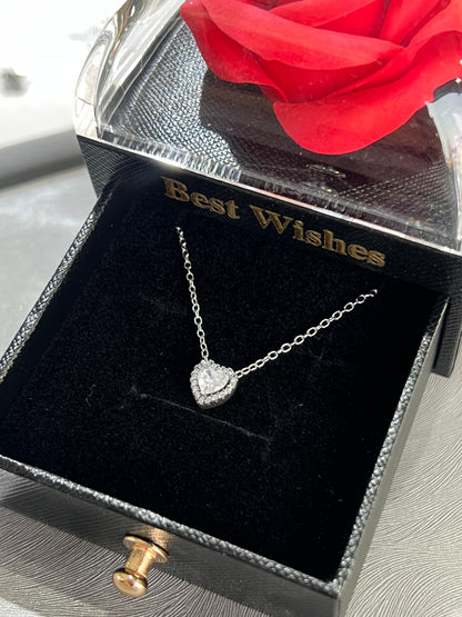 Small Black one Flower Valentine’s Box Drawer ❤️‍🔥