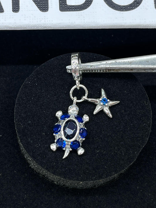 Royal Sea Turtle -Star Charm🐢💙