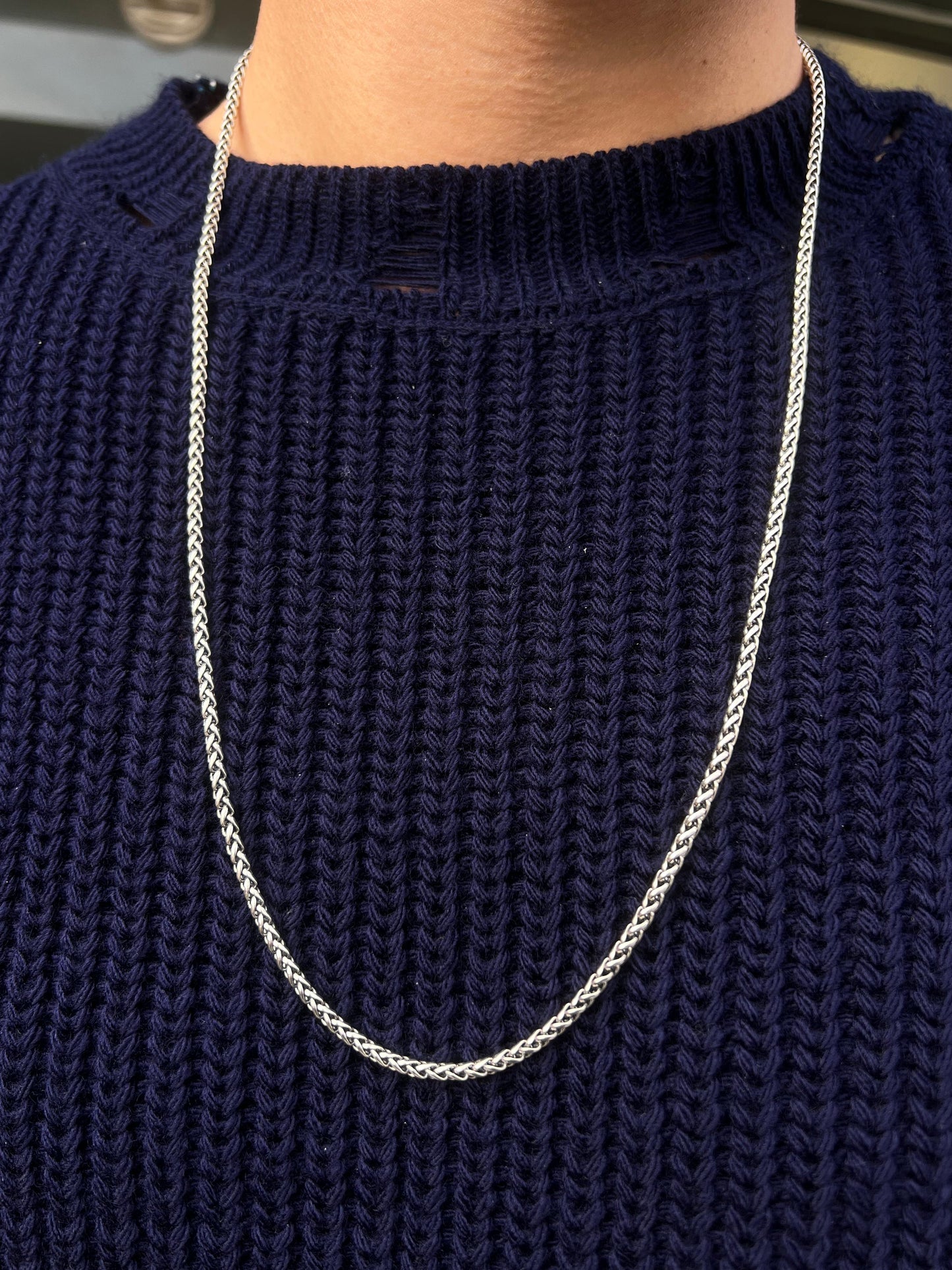 Valor Necklace For Men Sterling Silver - 925