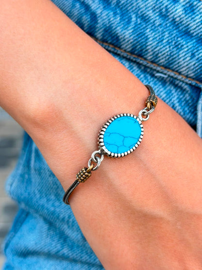 Zarqa Bracelet -in Sterling Silver -925s-18cm