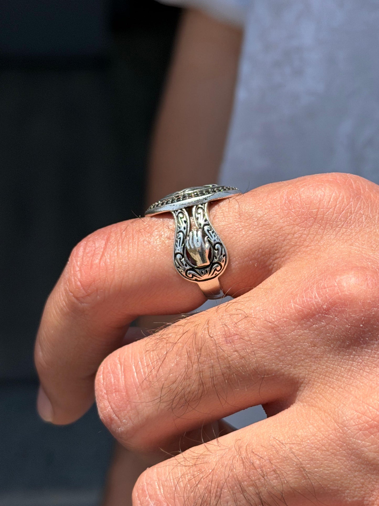 Knot Ring -for Men's Sterling Silver 925s
