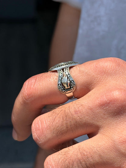 Knot Ring -for Men's Sterling Silver 925s