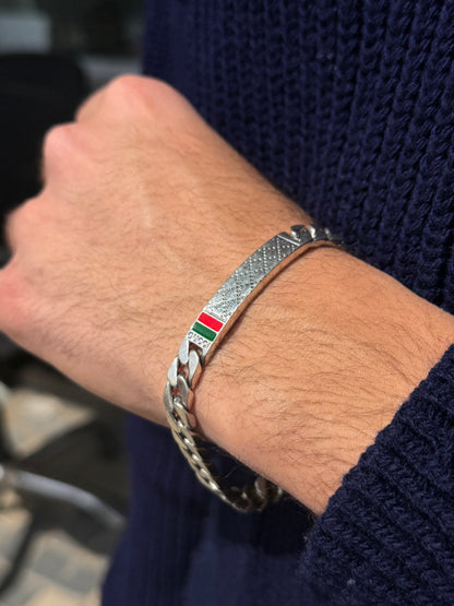 Stamped ⭕️ Diamantissima Bracelet (21cm-10mm)