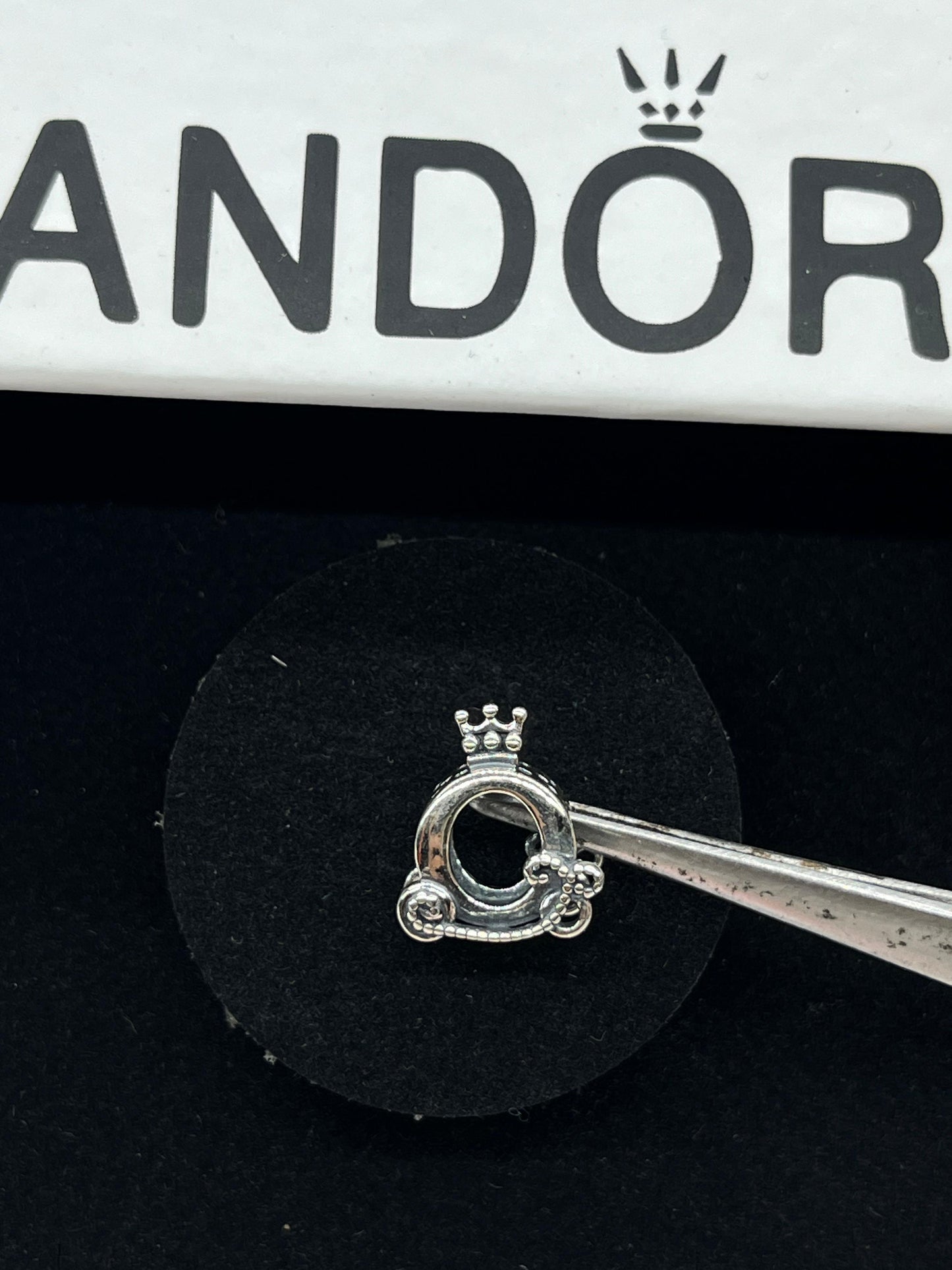 Pandora Disney Cinderella Sparkling Carriage Charm