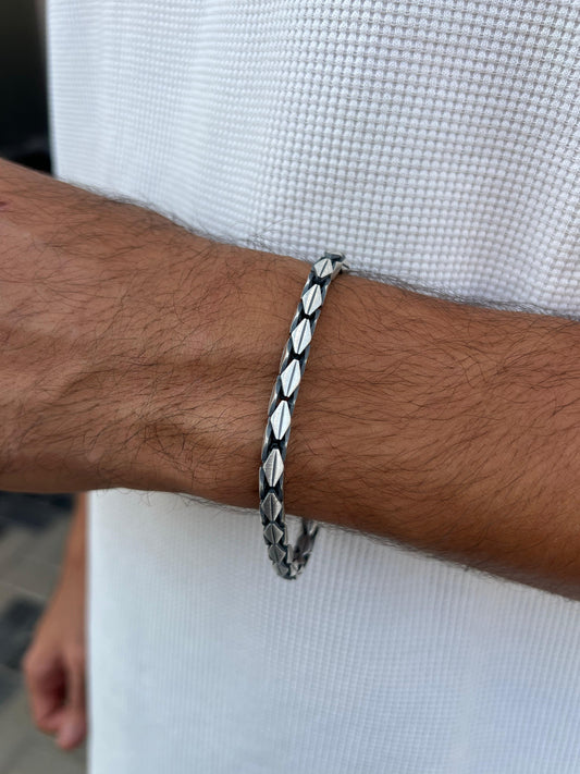 Dark Venom bracelet S925 Sterling Silver-(21cm-5mm)