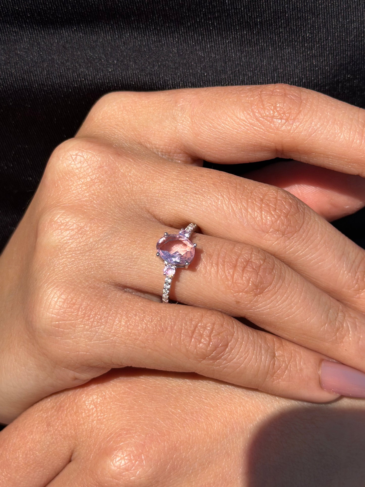 Royal Petal Ring in Sterling Silver -925