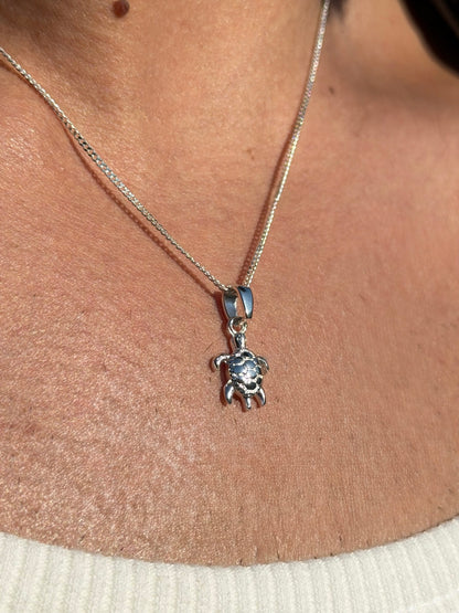 Chelon Turtle Necklaces for Men's Sterling Silver 925s