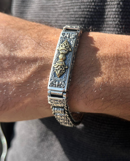 The One and Only Mythical Shui Bracelet-Sterling Silver 925s (21.5cm-12mm)