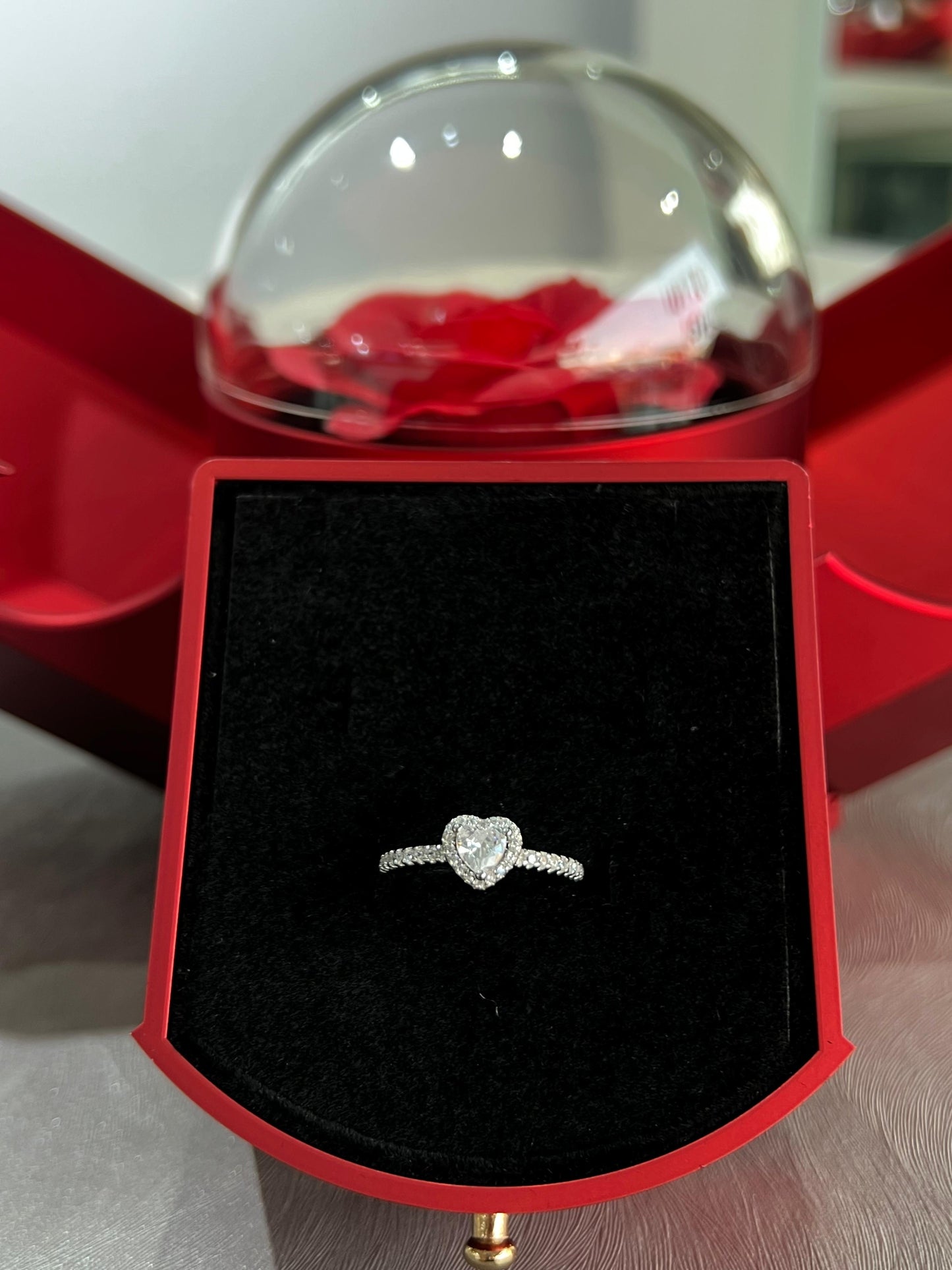 Red (Natural Flower) Drawer Valentine’s Box ❤️‍🔥