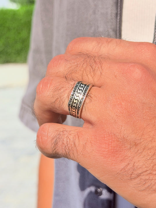 Riven Ring in Sterling Silver 925s