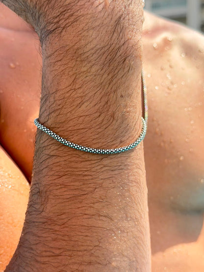 Oxizid Vellum Bracelet Sterling Silver 925s-(2.5mm)