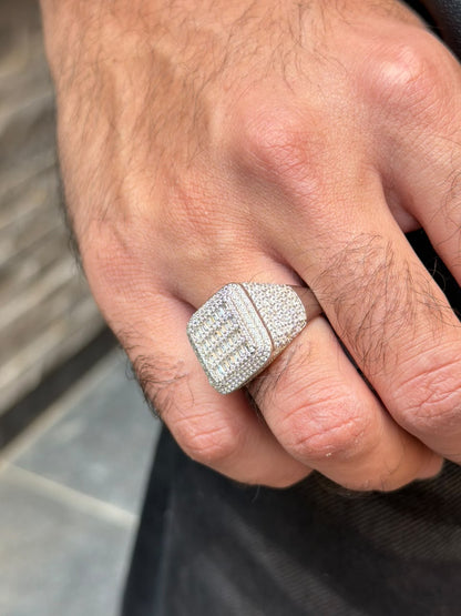 iced Regent Frost Ring -Sterling Silver 925s