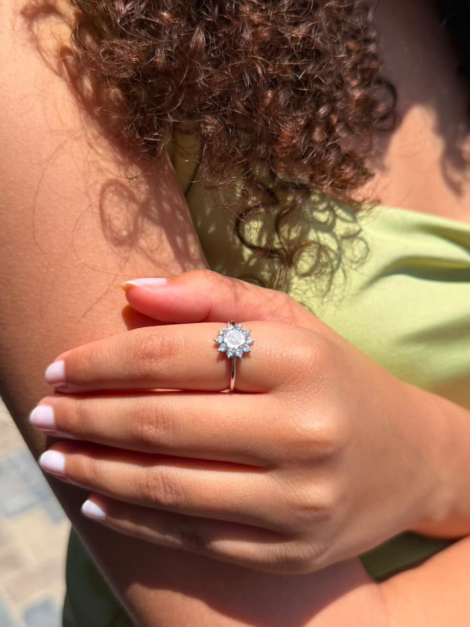 Solaria Ring in Sterling Silver -925s
