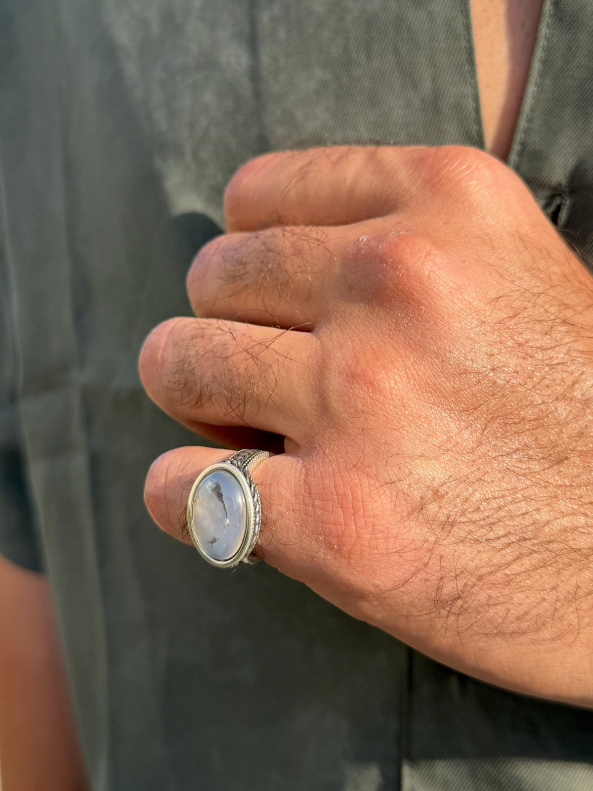 Moonveil Ring in Sterling Silver 925s