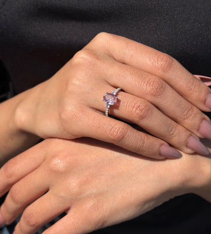 Royal Petal Ring in Sterling Silver -925