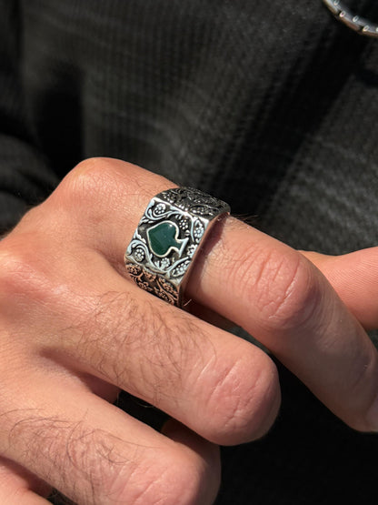 Ace Royale Ring -for Men's Sterling Silver 925s