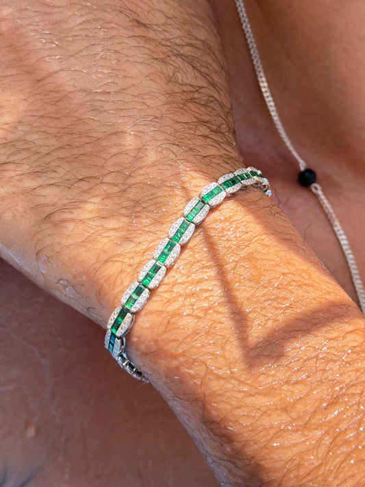 OG Green Phantom Bracelet Sterling Silver 925s