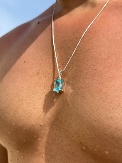 AquaMan Necklace in Sterling Silver 925s