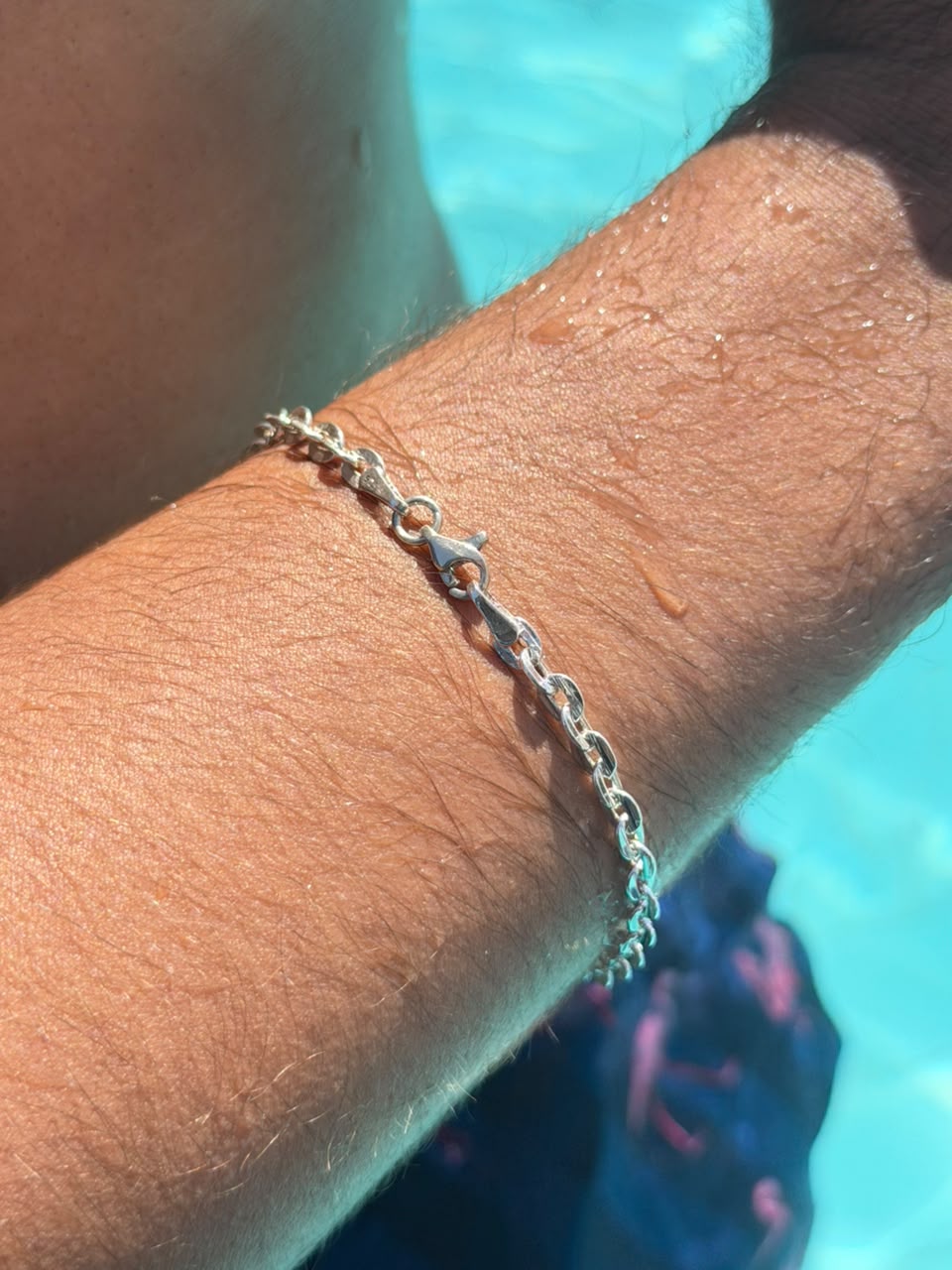 Axiom Bracelet Sterling Silver 925s-20cm