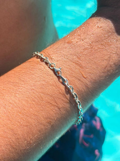 Axiom Bracelet Sterling Silver 925s-20cm