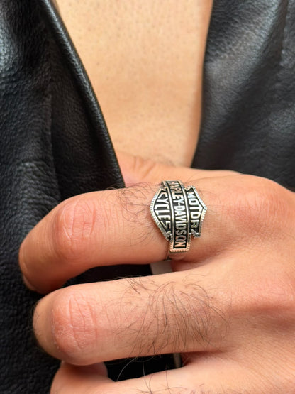 Harley Ring in Sterling Silver 925s