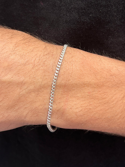 Grommet Vermeil-S925 Sterling Silver Bracelet for men