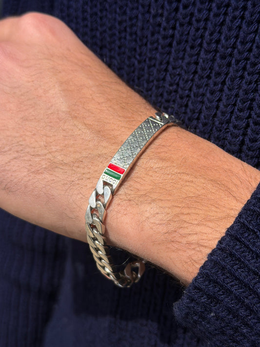 Stamped ⭕️ Diamantissima Bracelet (21cm-10mm)