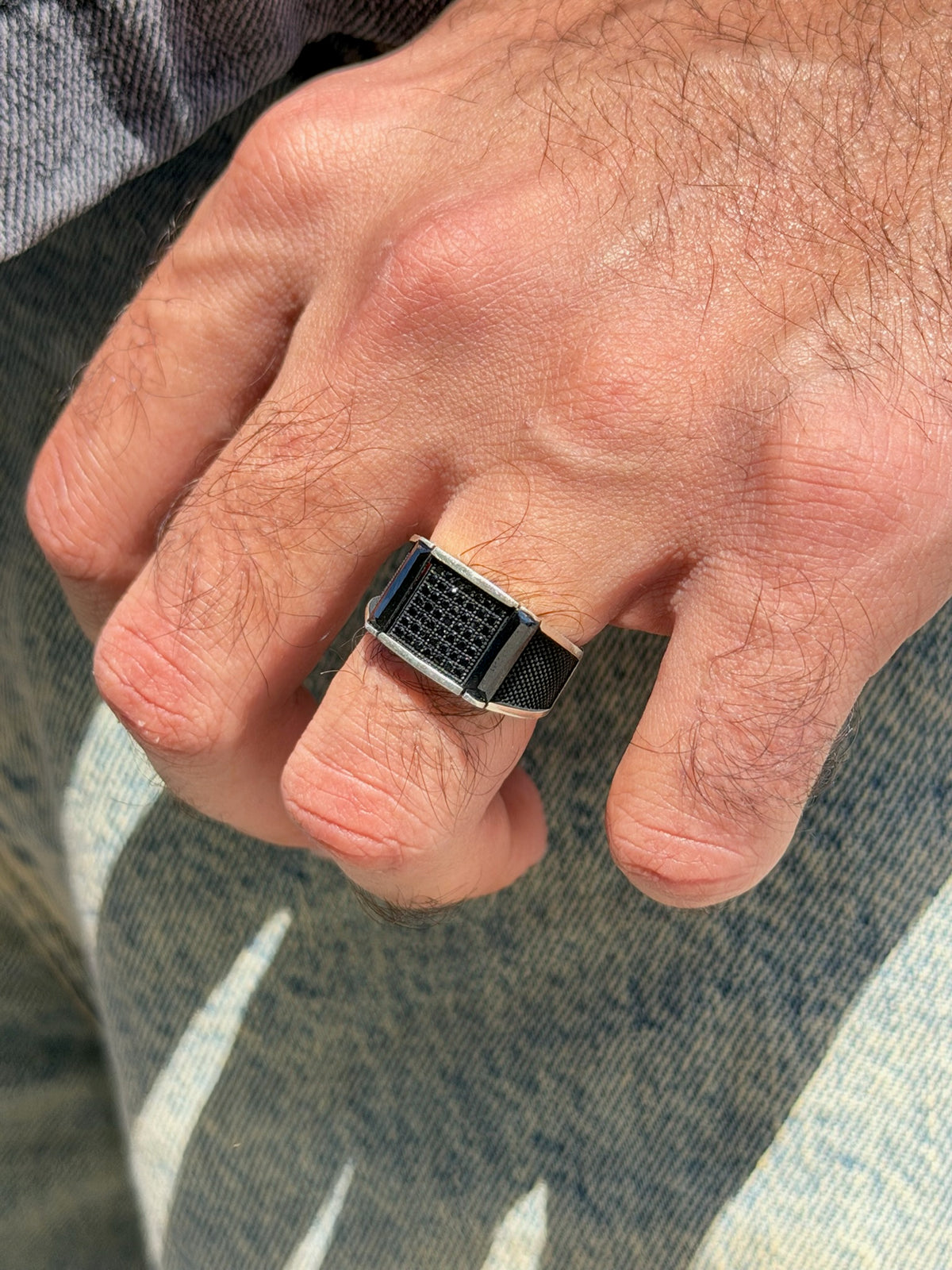 Gravex Ring in Sterling Silver 925s